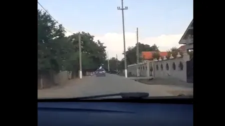 VIDEO | Minor fără permis la volan, oprit de Poliție cu focuri de armă, în Dolj