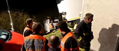 Accident grav de microbuz în Franța. Toți pasagerii au murit