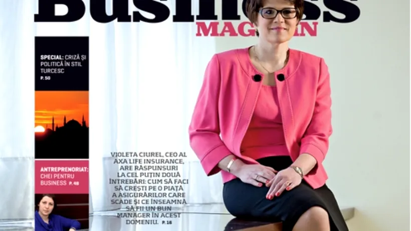 Povestea celei mai puternice femei din asigurări din România, în Business Magazin