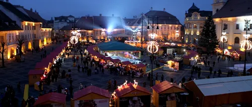 S-a deschis Târgul de Crăciun de la Sibiu