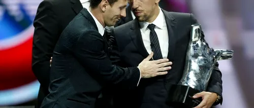 Franck Ribery a fost ales cel mai bun fotbalist al sezonului 2012/2013 în Europa