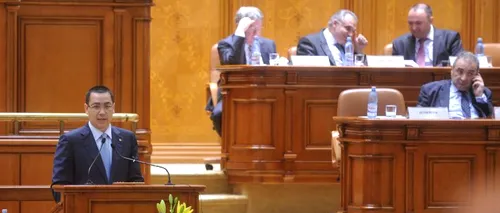 Victor Ponta, la raport în Parlament. Cum a decurs prima Oră a Prim-ministrului