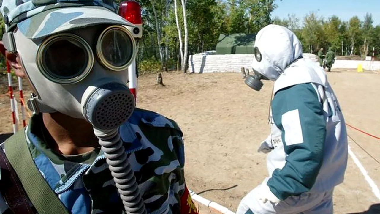 Statele Unite și Rusia estimează că Siria deține aproximativ 1.000 de tone de arme chimice