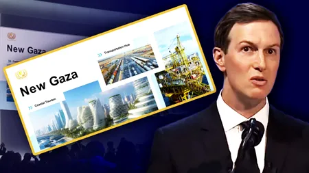 Ginerele lui Trump dezvăluie la Davos „planul general” pentru Gaza, cu o hartă și mai multe proiecții. Cum va arăta noua enclavă palestiniană