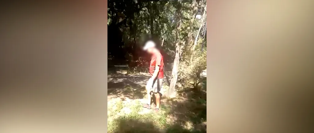 EXCLUSIV VIDEO | Un pervers a fost surprins în timp ce își făcea de cap în Parcul Cișmigiu. Reacția halucinantă a polițiștilor locali