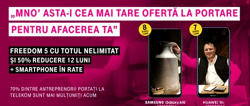 Telekom Romania a lansat o ofertă imbatabilă pentru antreprenori