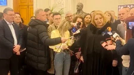 Diana Șoșoacă a jignit jurnaliști în Parlament: 