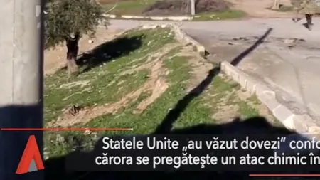 SUA: Siria pregătește un ATAC CHIMIC în Idlib