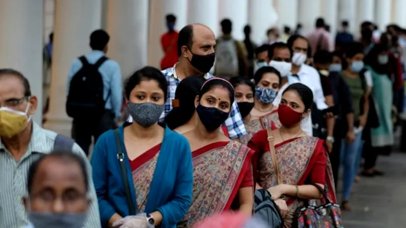 Numărul infecțiilor confirmate de coronavirus din India a depășit cinci milioane