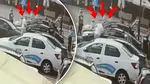Un copil de 4 luni a fost salvat dintr-o mașină încuiată accidental, la peste 30 de grade Celsius. Un jandarm aflat în timpul liber a intervenit