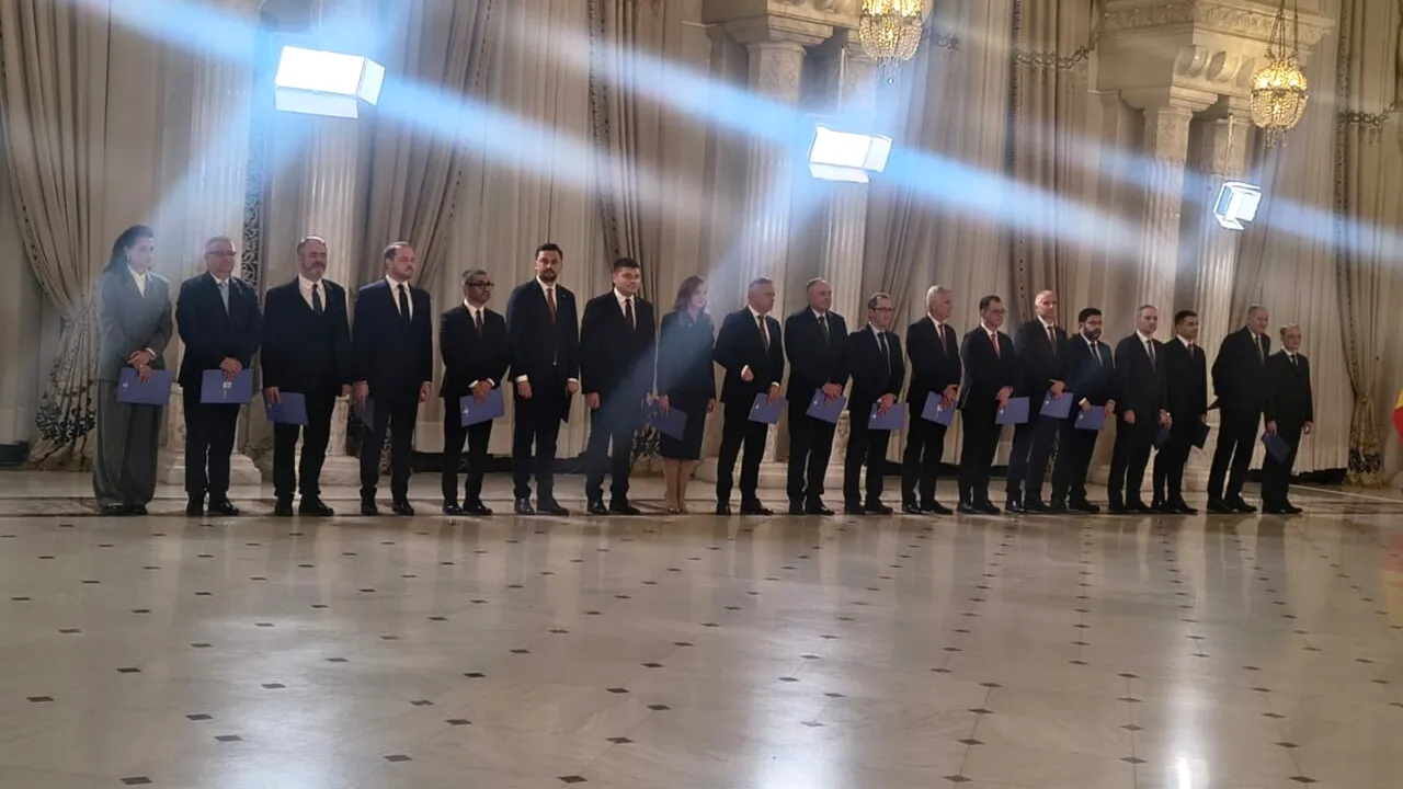 Guvernul Niculescu depune jurământul la Palatul Cotroceni