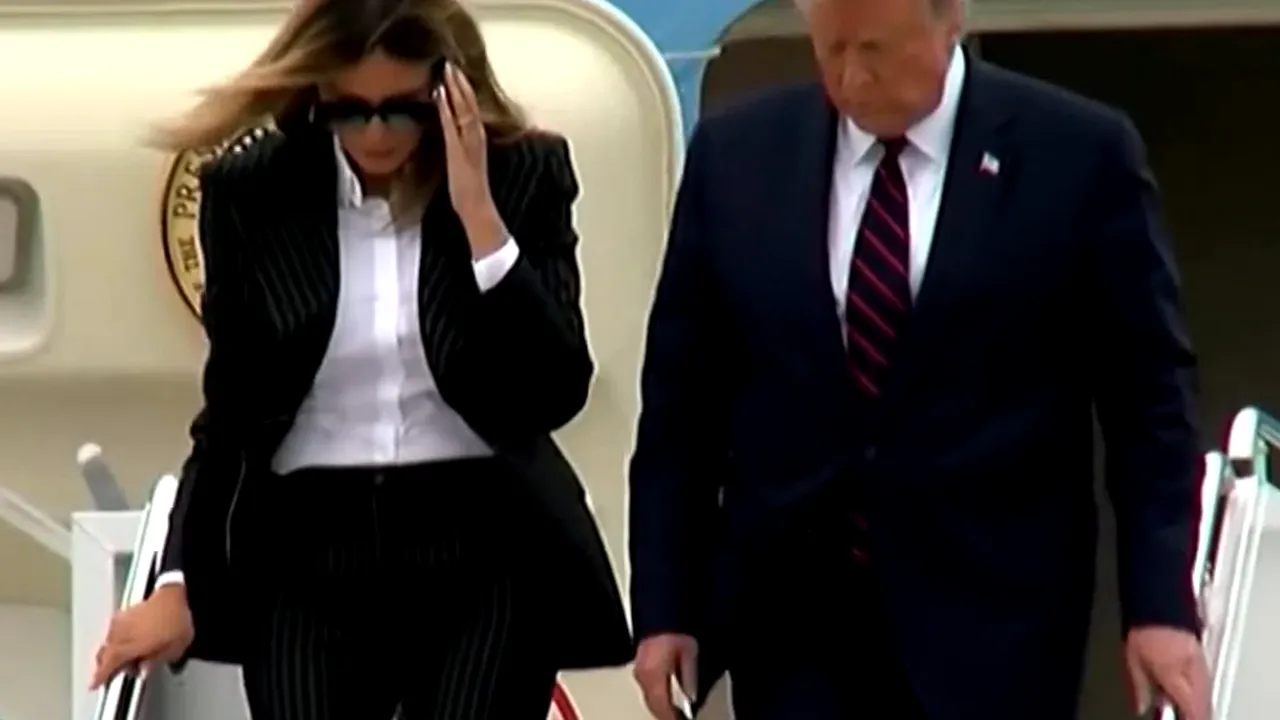 Donald Trump și Melania Trump au primit rezultatul la testul Covid-19: Președintele american și prima-doamnă sunt pozitivi!