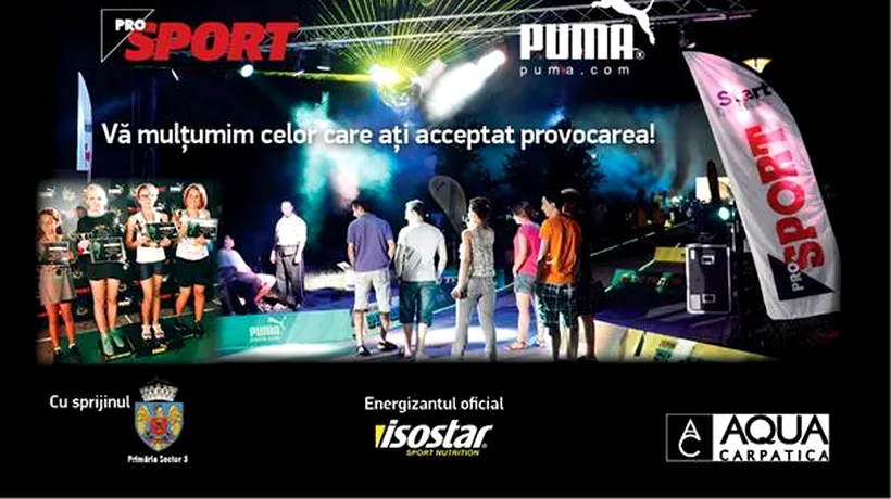 ProSport și PUMA au organizat vineri, 3 august, în premieră, Bucharest FAAS Midnight Run