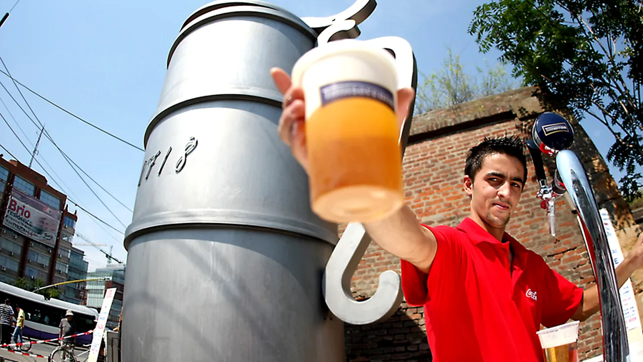 Românii au dat mai puțin pe alimente, dar au băut mai multă bere în primele 6 luni ale anului