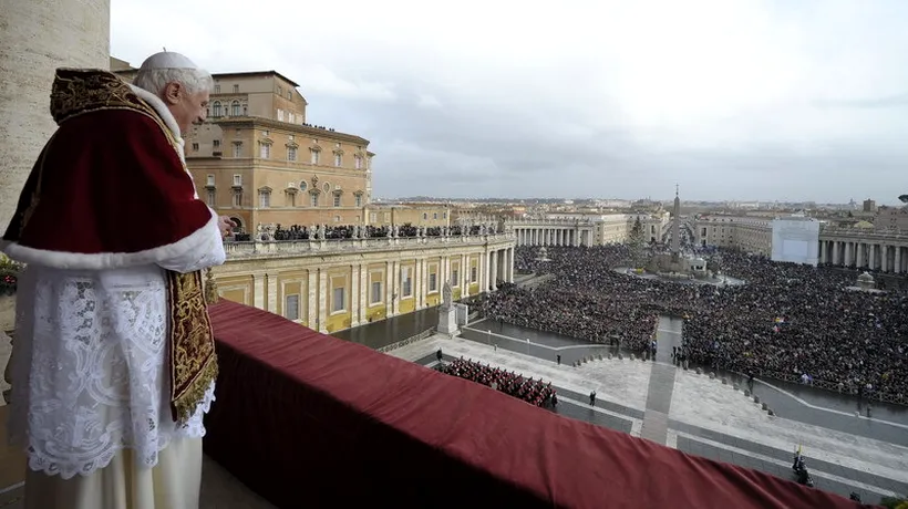 Zi istorică la Vatican. Benedict al XVI-lea coboară joi de pe tronul Sfântului Petru