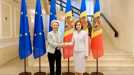Ursula von der Leyen i-a îndemnat pe moldoveni să voteze la referendumul din 20 octombrie: 