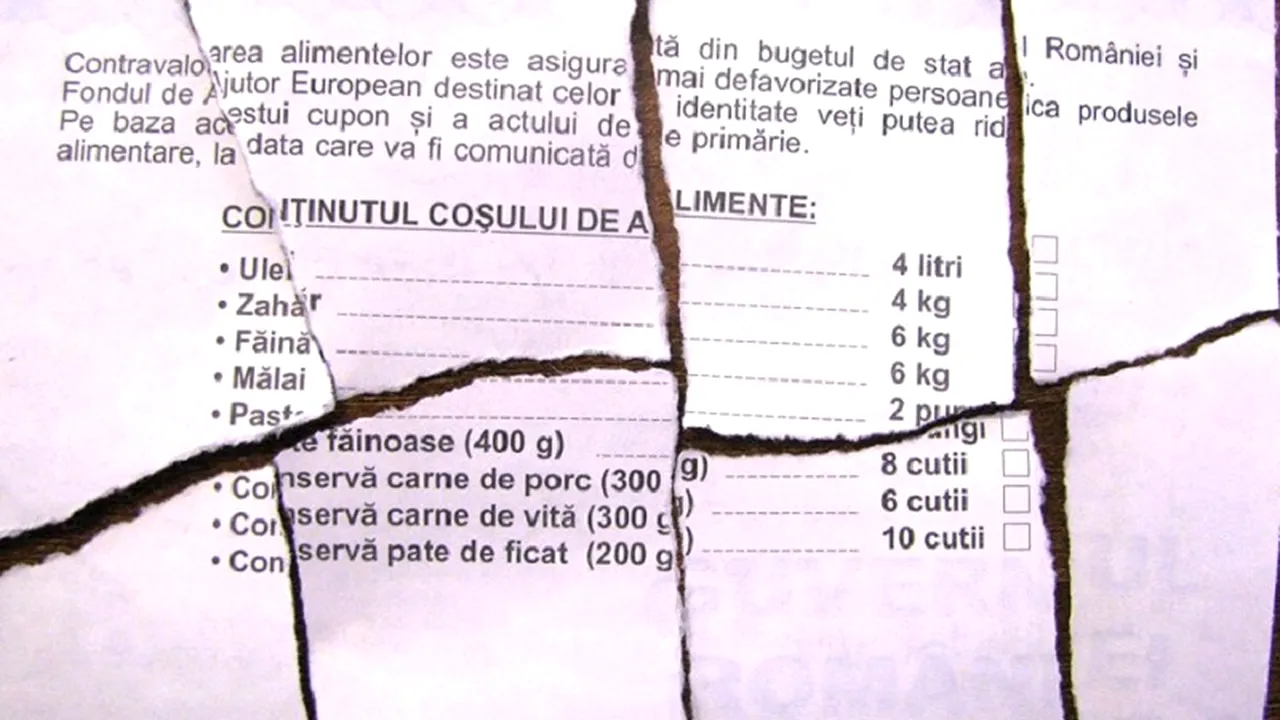 Ministerul Muncii a trimis o circulară primăriilor să returneze cupoanele pentru alimente  pe care le-a trimis cu mare fast înaintea primului tur al alegerilor prezidențiale