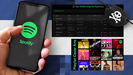 Spotify fost ținta hackerilor de la Anna’s Archive. Au fost furate 86 mil. de fișiere audio - 99,6% din cele mai ascultate melodii de pe platformă