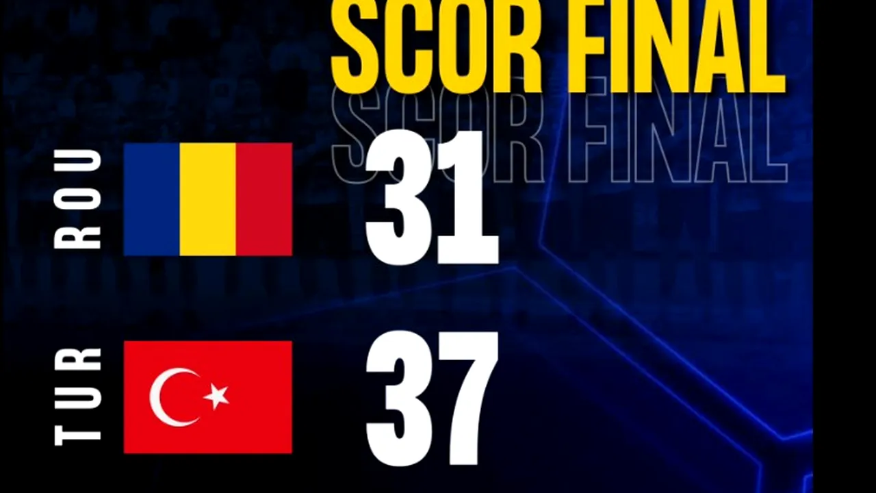 Handbalul românesc în colaps! Eșec cu Turcia și selecționerul Buricea „afon” în regulament: „Nu se poate așa ceva”