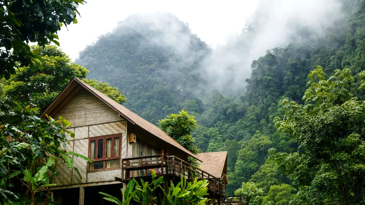 Un arhitect și soția sa și-au îndeplinit visul de a locui într-o casă autonomă, izolați într-o pădure: Copiii s-au săturat să taie lemne. Erau jenați