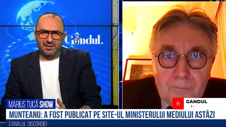 VIDEO | Virgil Munteanu, fost guvernator al Deltei Dunării: „România trebuie să răspundă solicitării Comisiei Europene”