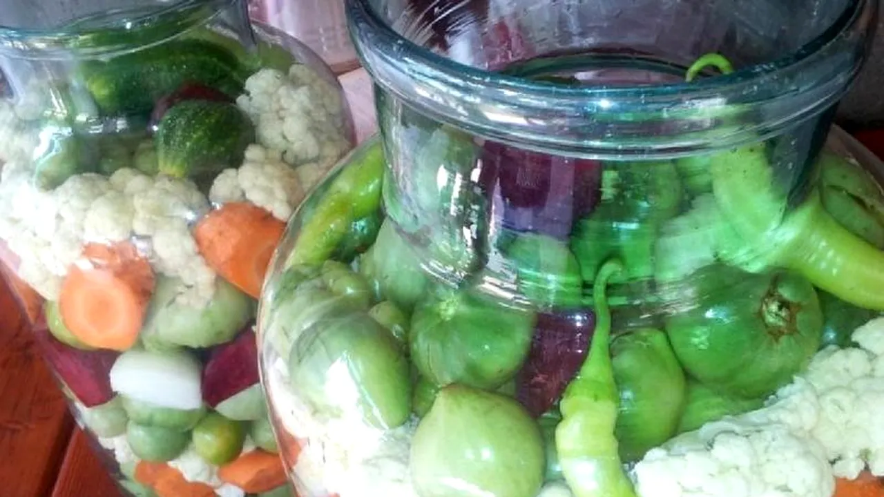 Murături asortate. Trei moduri simple de a prepara murături