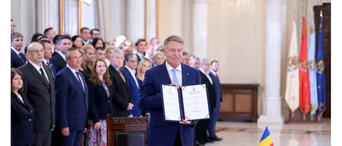 „România Educată devine realitate”. Iohannis a promulgat legile Educației, într-o ceremonie, la Cotroceni