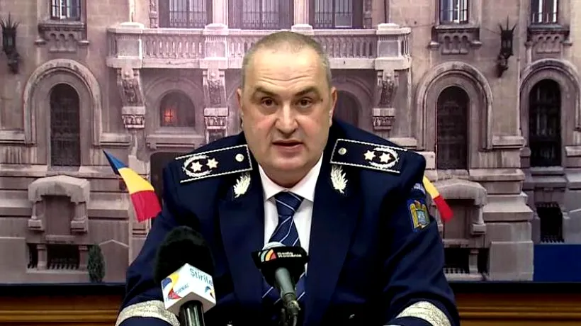 BREAKING NEWS. Șeful Poliției Române, chestorul Liviu Vasilescu, a demisionat din funcție