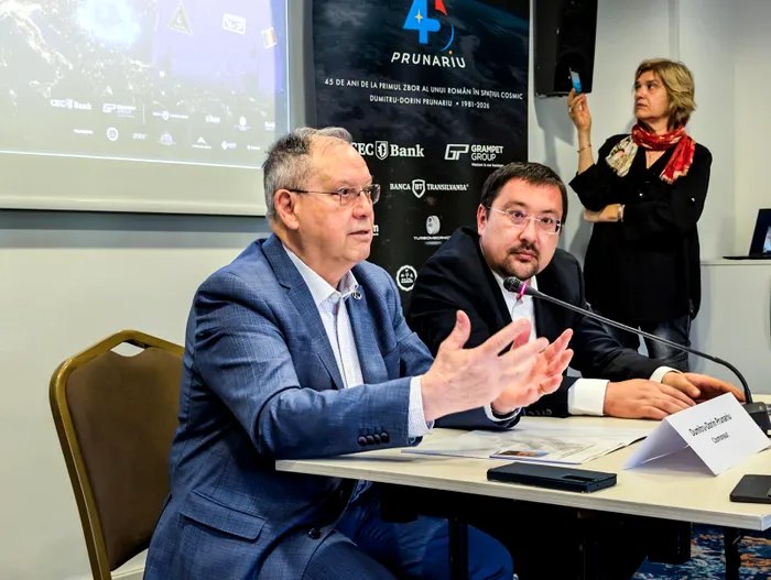 Dumitru Prunariu și Mugur Liviu Bălan (d)