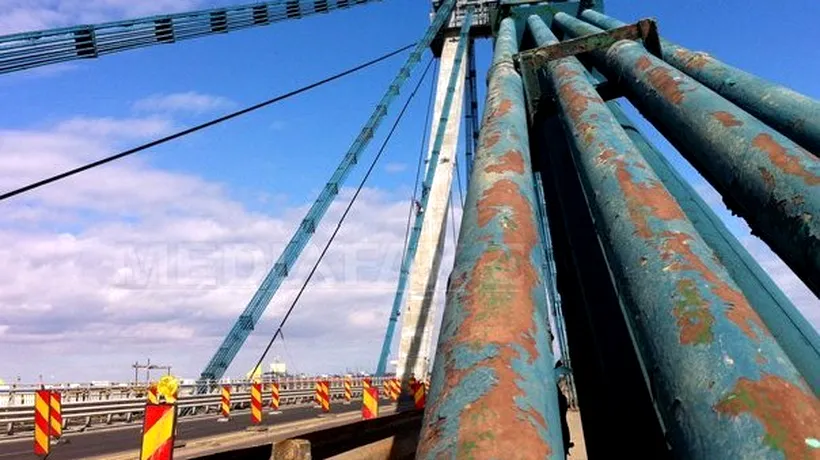 Traficul pe podul de la Agigea, care leagă Constanța de Mangalia, va fi reluat de luni