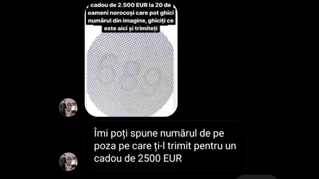 „Spune-mi numărul din poză și îți trimit 2.500 de euro!” Ce a pățit o prahoveancă după ce a primit acest mesaj pe Instagram