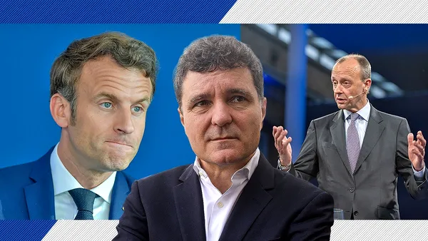 POLITICO: „Nicușor Dan, triunghi amoros politic cu Macron și Merz”