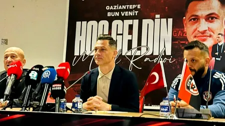 Mirel Rădoi, primele declarații după ce a SEMNAT cu Gaziantep: „Ei sunt o sursă de inspirație. Vreau să-mi scriu povestea aici”