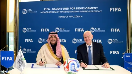 Șeful FIFA se folosește de banii saudiților pentru a dezvolta fotbalul în țările sărace. A fost anunțat un program pentru oferit împrumuturi