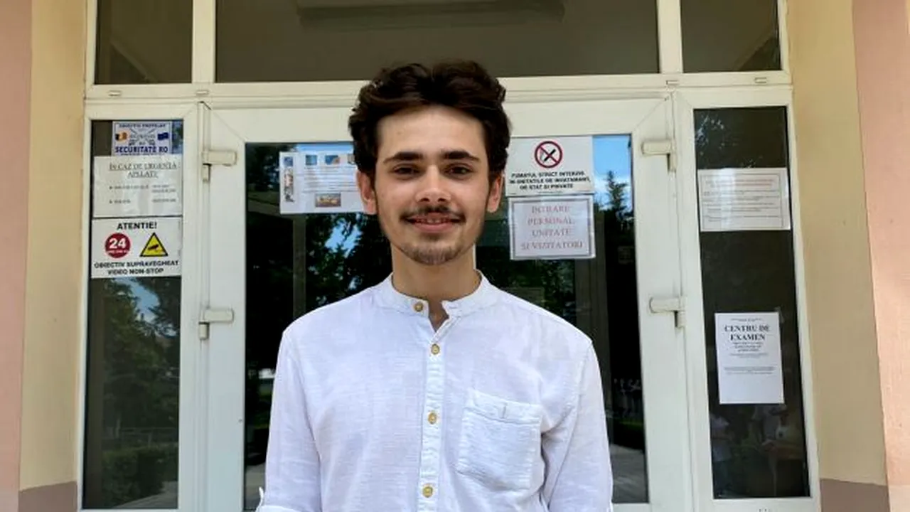 Elevul de la țară cu 10 la BAC: Strângea „cureaua” ca să poată ajunge la școală