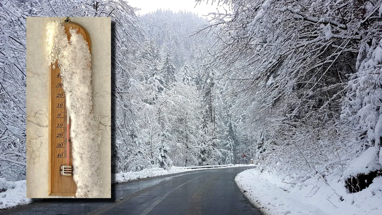 România, traversată de un ciclon polar la începutul lui 2025. ANM a emis cod portocaliu de viscol