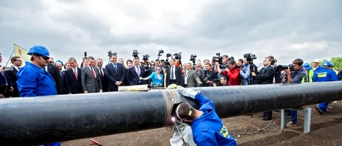 Ponta inspectează lucrările la gazoductul Iași-Ungheni