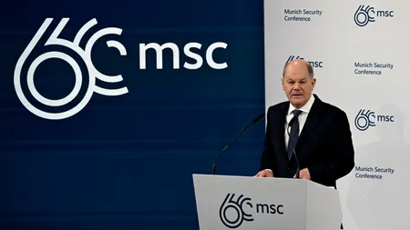 Scholz cere, la Conferința de la München, consolidarea apărării Europei /”Amenințarea Rusiei este REALĂ”