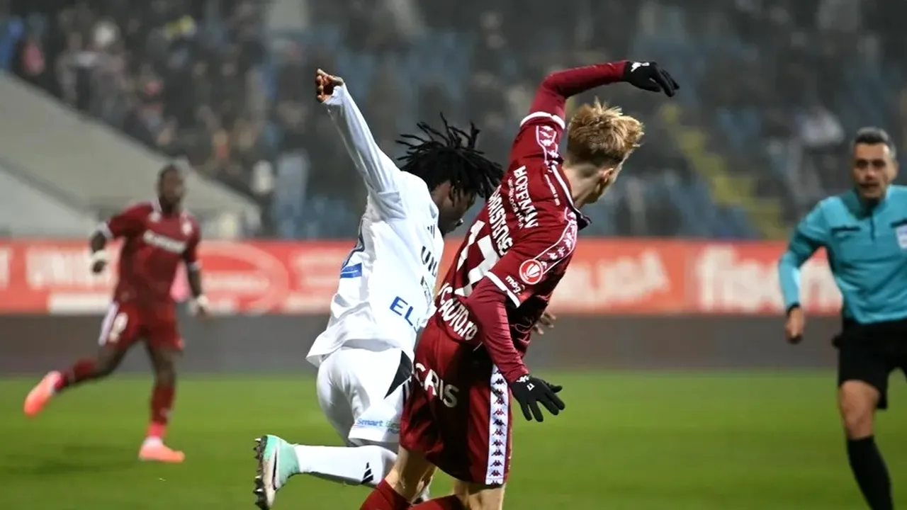 Botoșani - Rapid 0-0. Valeriu Iftime acuză arbitrajul: „O rușine mare ce a făcut”