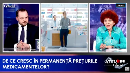 De ce crește prețul medicamentelor? Alexandru Rogobete: „Depinde de modul de prescriere. Medicul prescrie substanța activă, nu denumirea comercială”