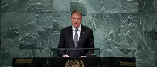 Klaus Iohannis, prezent la adunarea generală a ONU de la New York. Șeful statului va pleda pentru un sistem ONU reformat