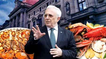Huzur la BNR. În plină AUSTERITATE, instituția condusă de Isărescu cumpără fructe de mare de 1 milion de euro. Ce delicatese mănâncă angajații