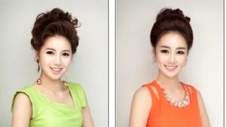 GALERIE FOTO. Cum au ajuns reginele frumuseții din Coreea de Sud să arate la fel