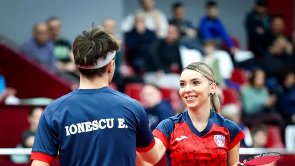 Ce obiectiv au Bernadette Szocs și Edi Ionescu, vedetele României la tenis de masă