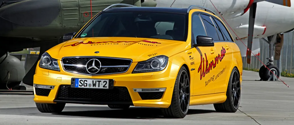 Taxiul de 615 CP - Mercedes C63 AMG by Wimmer RS 
