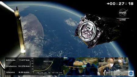 Telescopul Spaţial James Webb a fost lansat, de Crăciun, din Guyana Franceză, la bordul unei rachete Ariane 5 | VIDEO