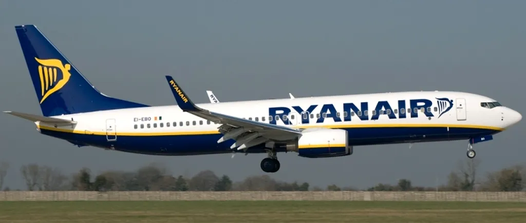 Ryanair a lansat o nouă rută aeriană din București