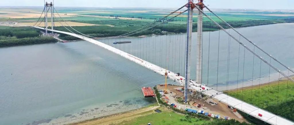Podul Brăila-Galați intră în REABILITARE după un an de la inaugurare. Cine plătește nota