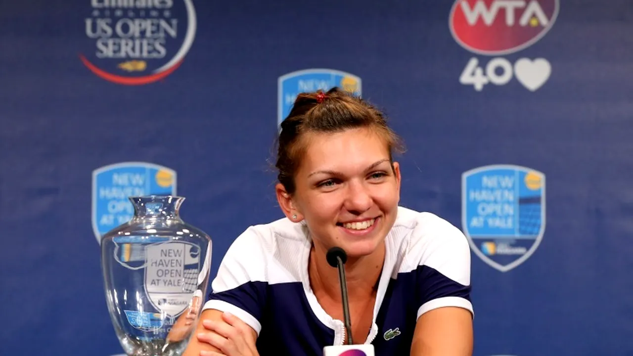 Halep: Sunt foarte fericită, îmi doream mult să câștig acest turneu