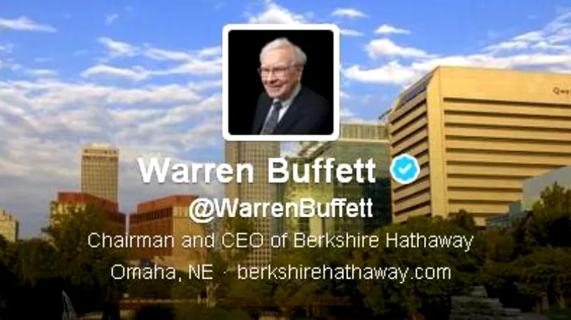 Oracolul din Omaha și-a făcut cont de Twitter. Care a fost prima postare a miliardarului Warren Buffet